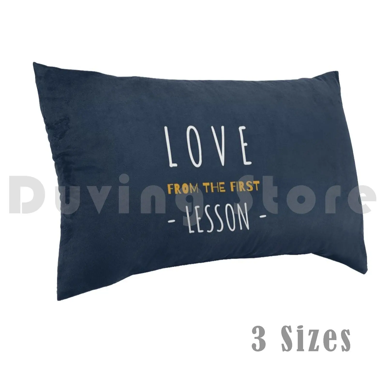 

Love From The First Lesson Pillow Case Printed 35x50 Teaching Teacher School Funny Teach Teachers Educator