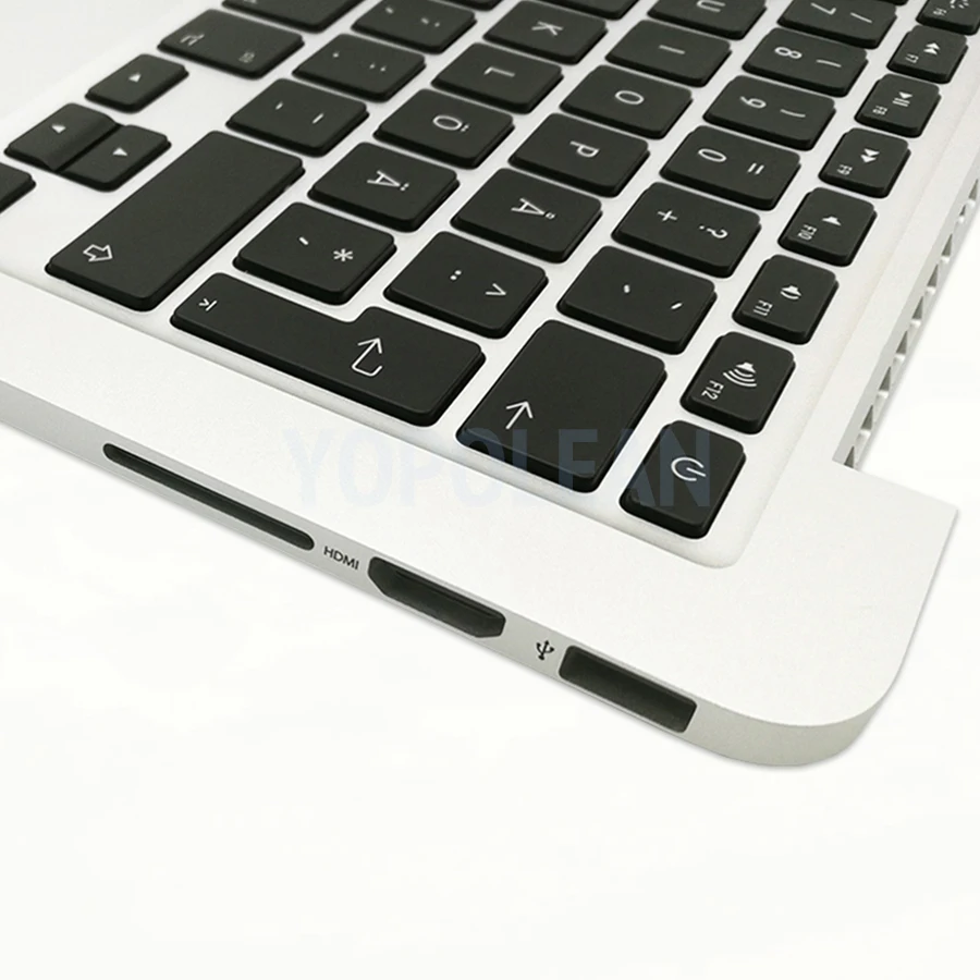 Шведская клавиатура Topcase верхний корпус Упор для рук Macbook Pro Retina 13 дюймов A1502 конец