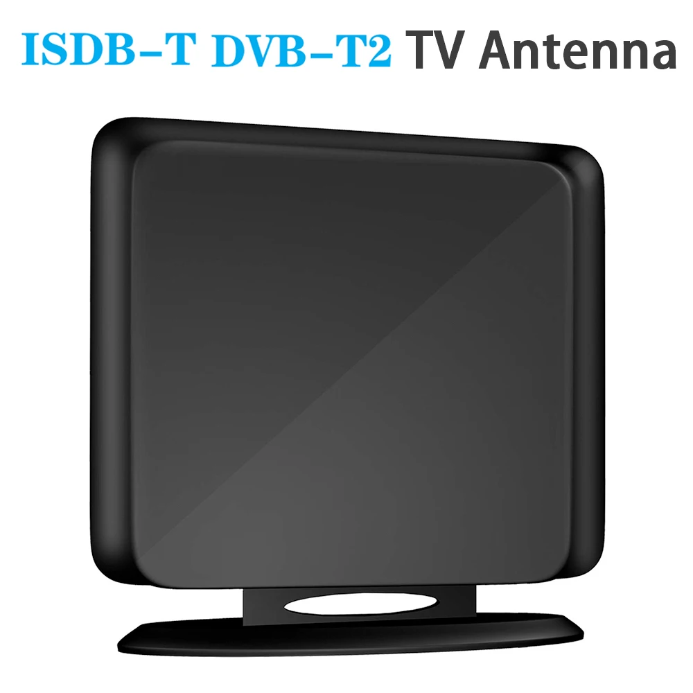 DVB T2/DVB T/ISDB T внутренняя цифровая ТВ антенна TDT ATSC HD усилитель DVBT2 80 миль Диапазон VHF