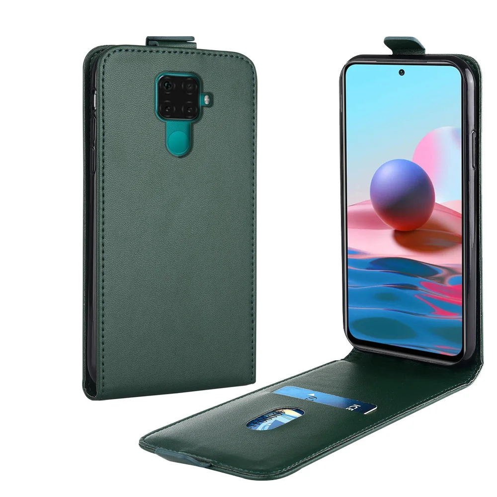 

Кожаный чехол-книжка с вертикальной крышкой для Huawei Nova 5i Pro