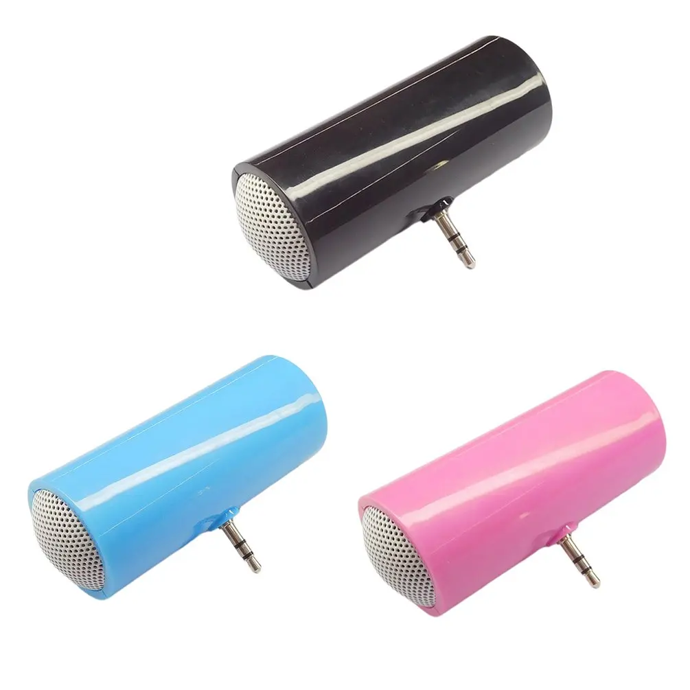 

Mobile Phone Speaker 3.5mm Audio Jack Stereo Mini Loudspeaker Portable MP3 Music Player Amplifier Laptops PSP Tablet Speaker