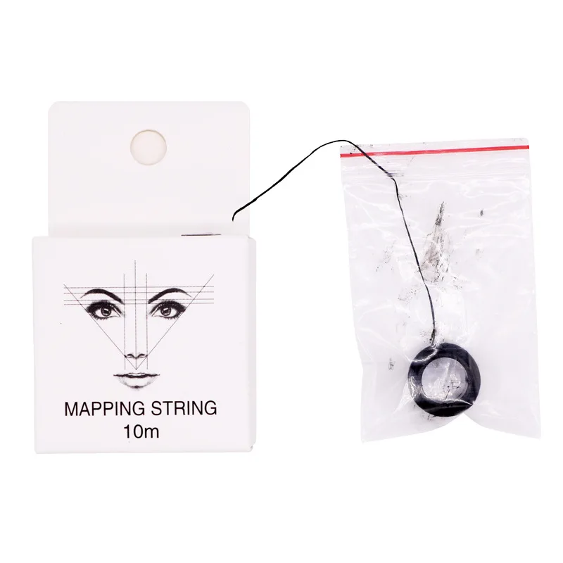 

10m Tattoo thread Eyebrow Marker thread Tattoo Brows Point Pre Inked Brow Tattoo Pre-Inked Mapping String Eyebrow Thread makeup