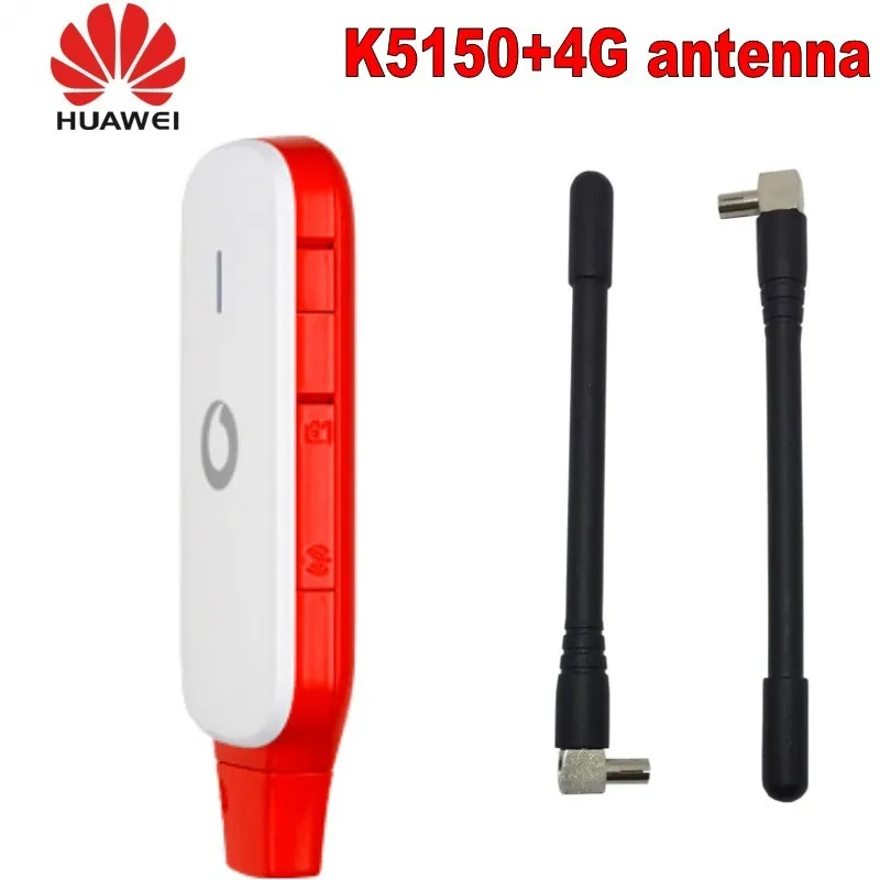 Карманный модем Huawei K5150 4G LTE/3G/WCDMA разблокирован с 2 внешними антеннами|4g huawei modem|4g