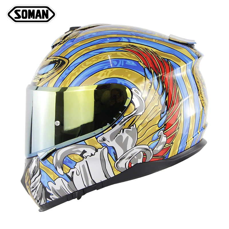 Мотоциклетный шлем с двойным козырьком для мотокросса модульный мотоциклетный