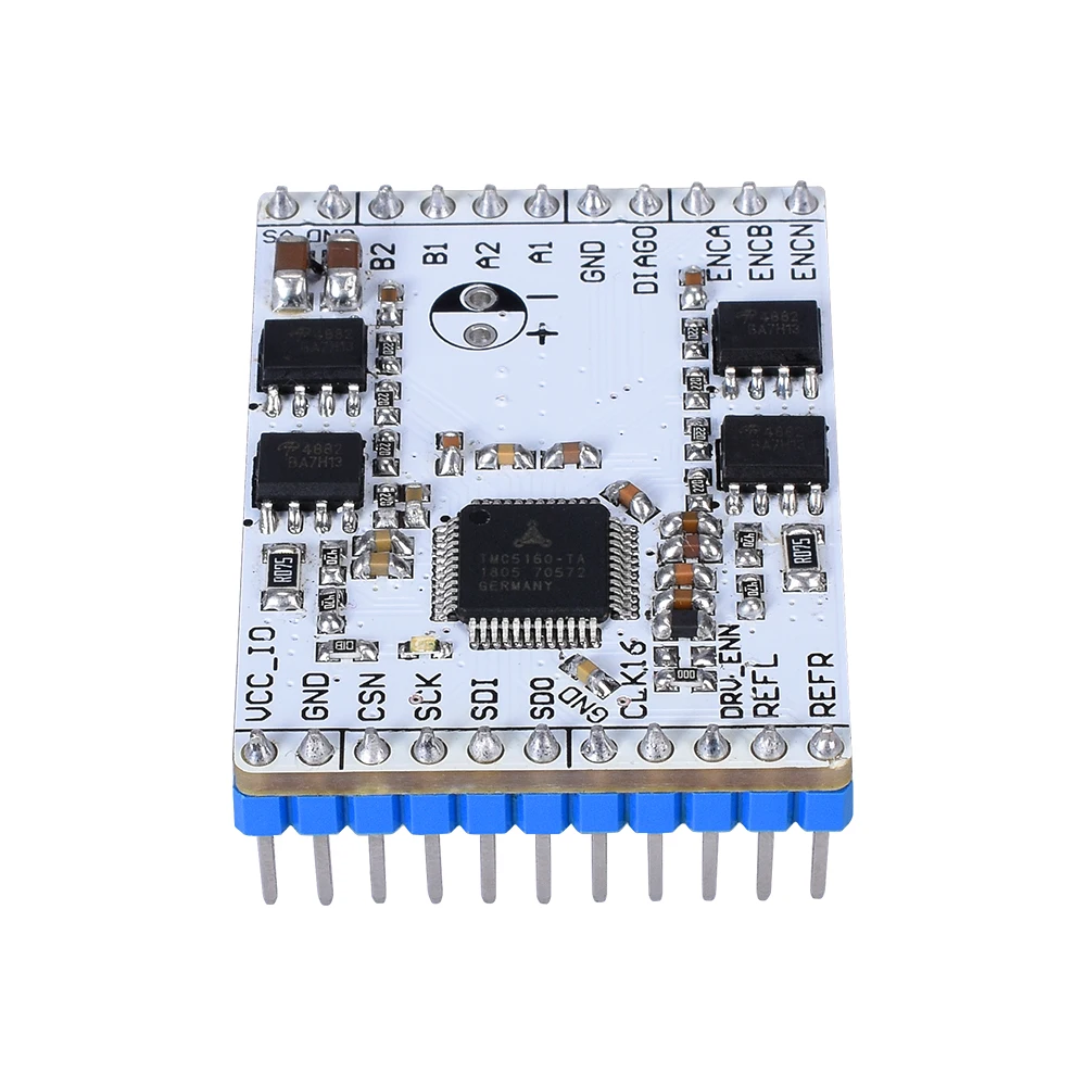 BIGTREETECH TMC5160TA-V1.0 Драйвер шагового двигателя Супер Бесшумный TMC5160-BOB высокой мощности бесшумный Ультра для 3d принтера доска МКС панель