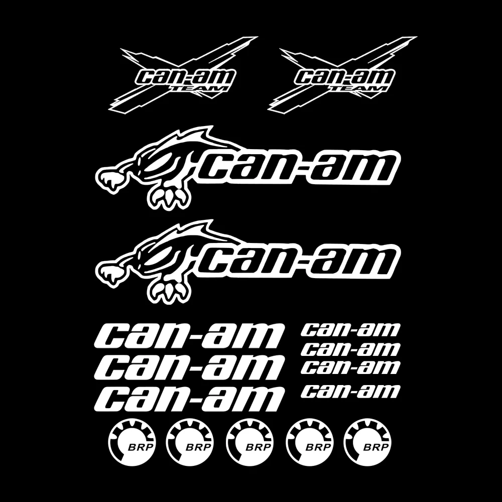 

Cover Scratches for Can-am Canam Team BRP Renegade Outlander Sticker Quad ATV Car Styling Sunscreen Waterproof