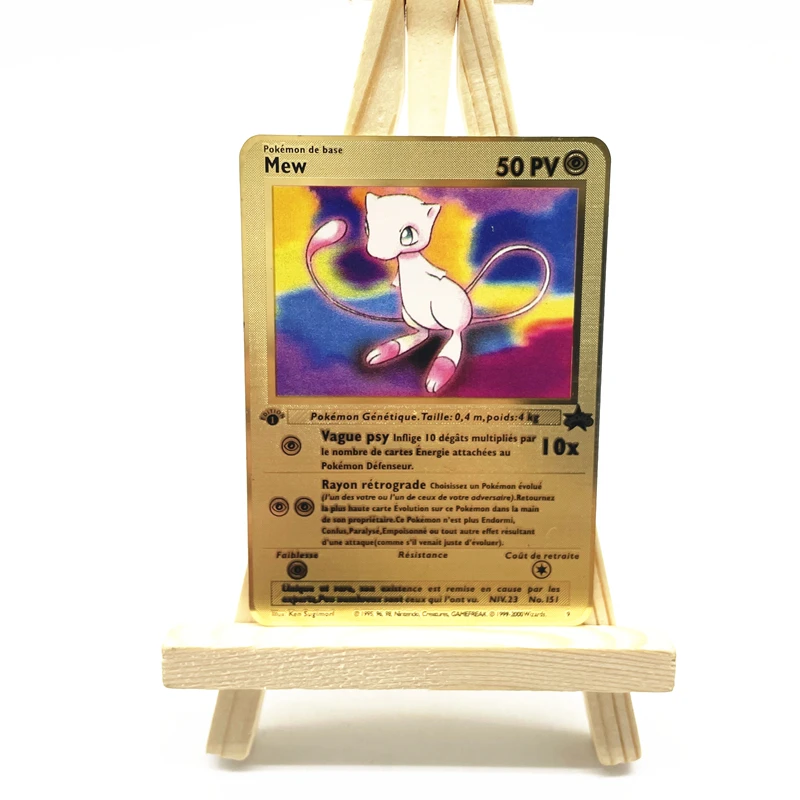 

Новые металлические карты Pokemon Vmax Charizard Mewtwo Pokemon Card французская версия Vmax боевая игра Carte коллекция детские подарочные игрушки
