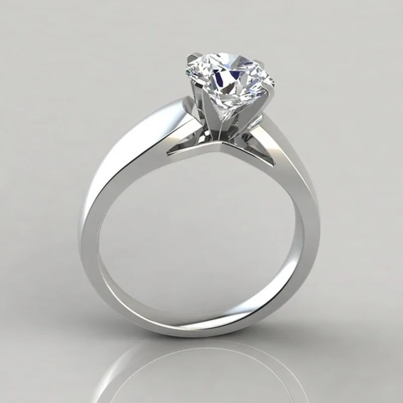 

Fashion Catwalk Show Model Ring Hot Sale New Zircon Ring European and American Ladies Birthday Gift Jewelry
