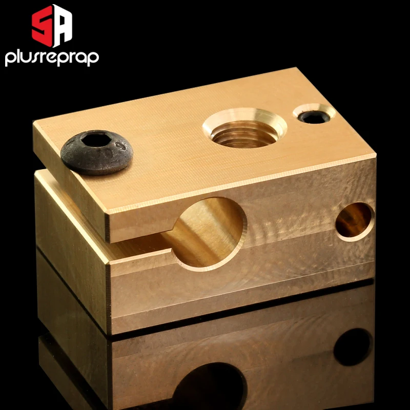 Медный латунный нагревательный блок для 3D принтера V6 J-head Hotend насадки подходят