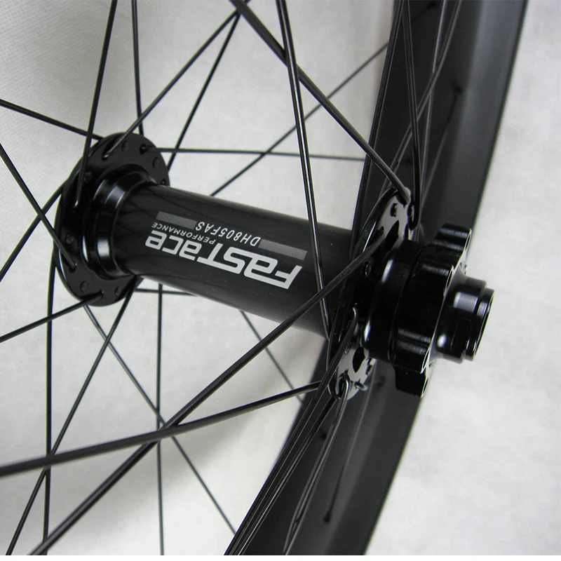 26er карбоновые колеса fatbike 100x25 мм бескамерное колесо для велосипеда на толстых покрышках s FASTace DH805 бескамерное колесо для велосипеда на толстых покрышках 135/150x15 190/197x12 мм