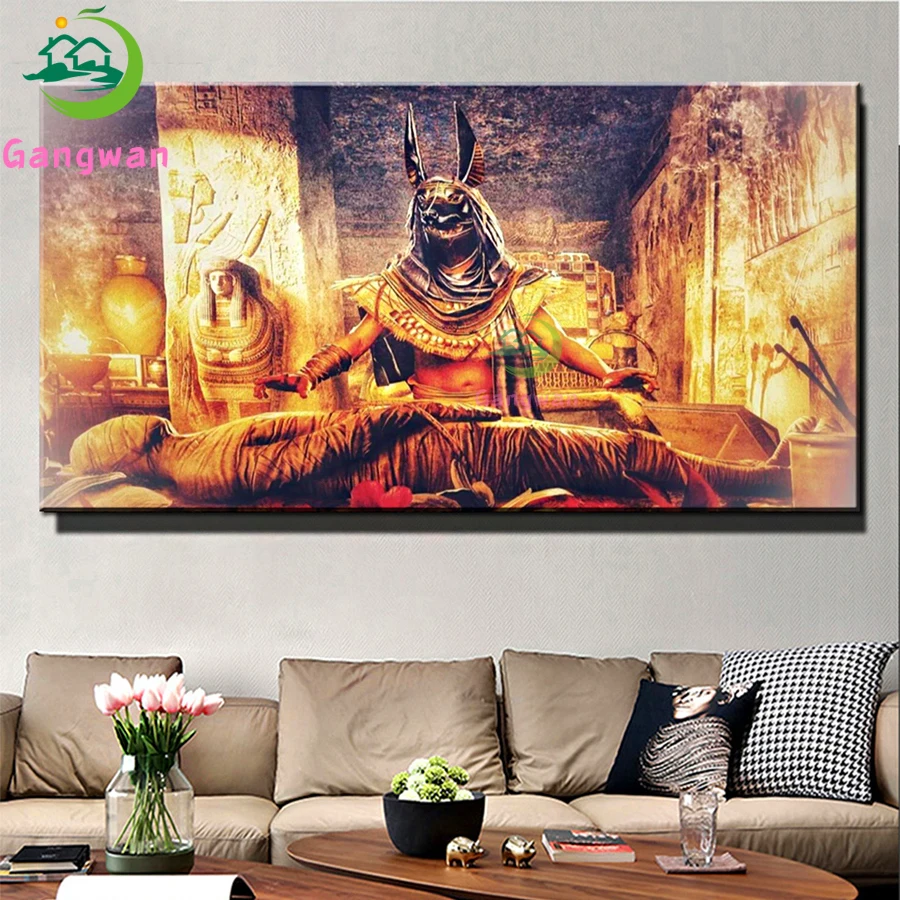 

5d алмазная живопись, египетская мама, древняя гробница, узор «сделай сам», квадратная, круглая, Алмазная мозаика, вышивка, большой размер, ручная работа