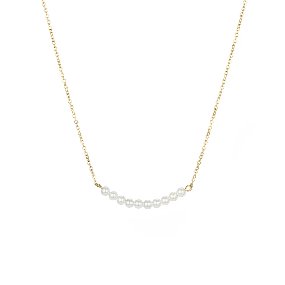 3 комплекта ожерелье для женщин Имитация Жемчуга Кулон на заказ надпись чокер из