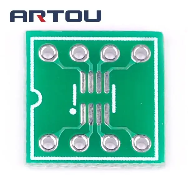10 шт. SOP8 SSOP8 TSSOP8 SOP ДЛЯ DIP модуля адаптер для печатной платы Plate|sop to dip|sop dip adaptersop board |