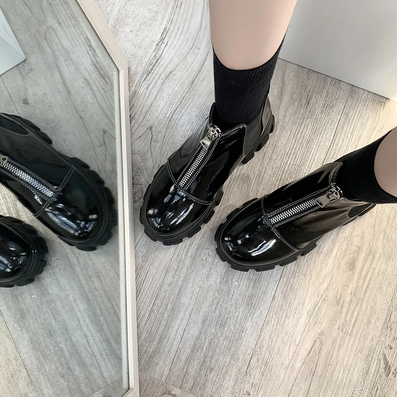 Женские туфли лодочки ботильоны martin женская повседневная обувь на платформе с