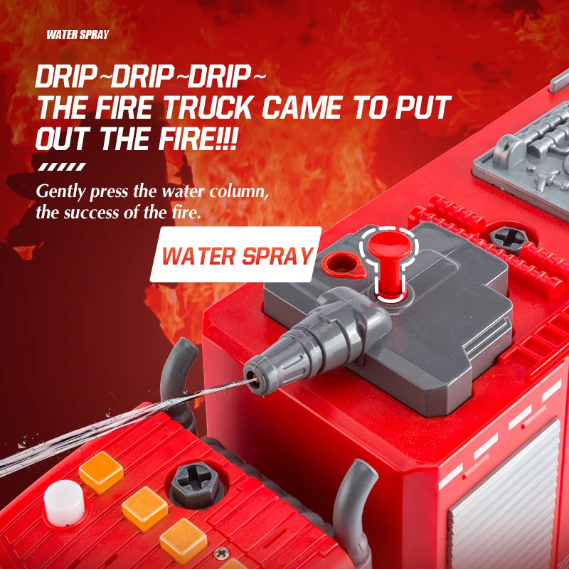 

3 In 1 DIY Screw Assembled Car Model Engineering Truck Excavator Bulldozer Inertia Fire Truck Puzzle Education Toys for Kids Boy