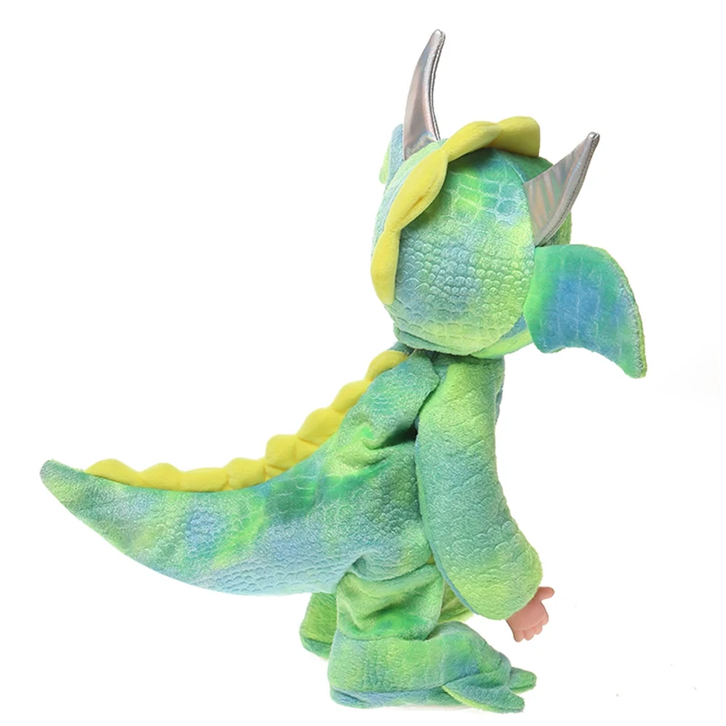 35 см плюшевые детские куклы в виде единорога электрическая ходьба плюшевая кукла