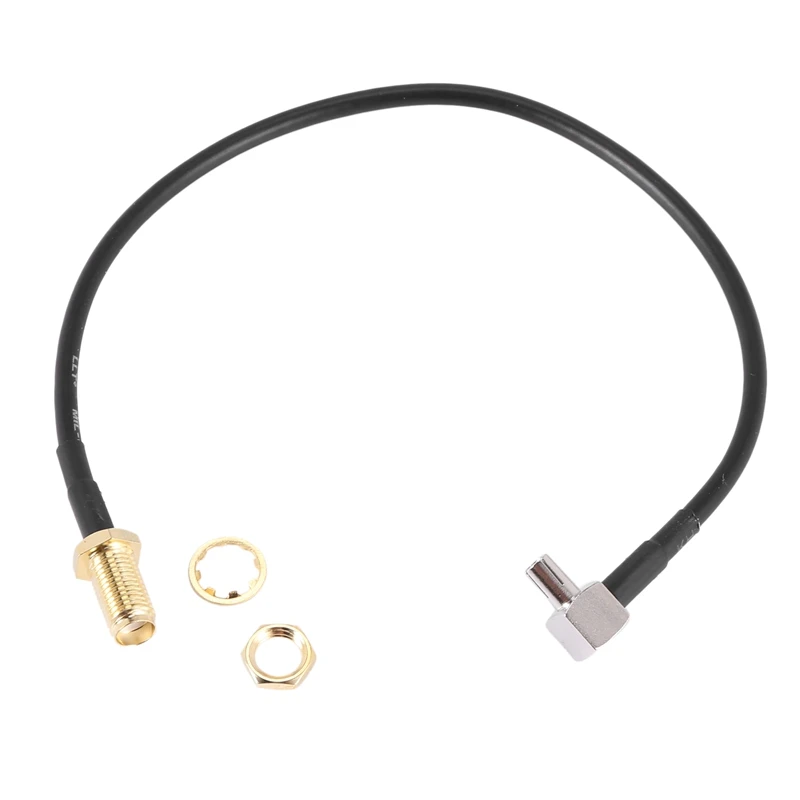

SMA Female Jack To TS9 Male Right Angle Pigtail Coaxial Cable Antenna