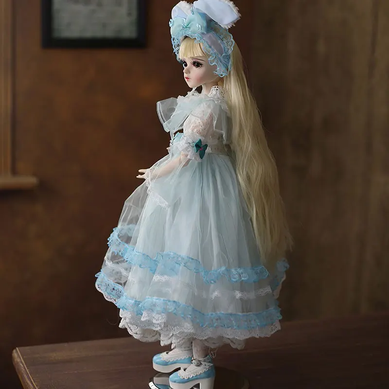 BJD кукла 1/3 BJD силиконовые детские куклы 60 см шарнирная кукла принцесса кукла реалистичный шар мягкие игрушки для девочек подарок с наряд