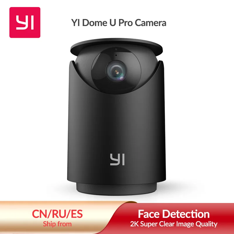 YI Dome U Pro Security Camera 2K HD IP Cam Pan & Tilt With Wifi 360° Auto Cruise Home Human & Pet AI Voice Compatibility