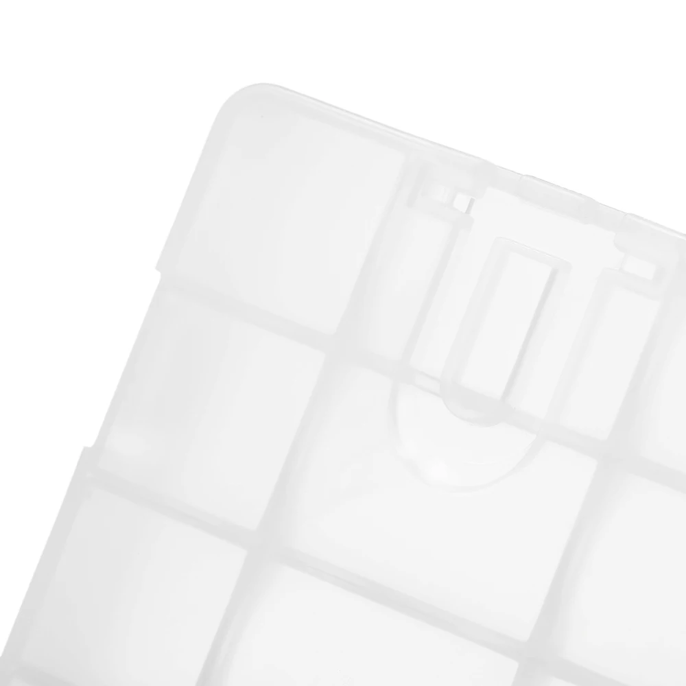 Прозрачный контейнер PALO для хранения батарей AA прочный пластиковый держатель с