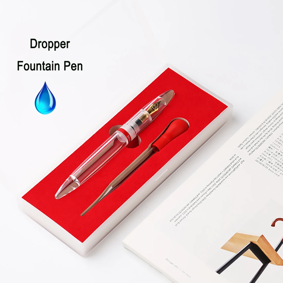 Перьевая ручка Moonman / MAJOHN M2, полностью стандартная, вместительная, для хранения чернил, иридий, точка EF/F, фотография, подарочный набор