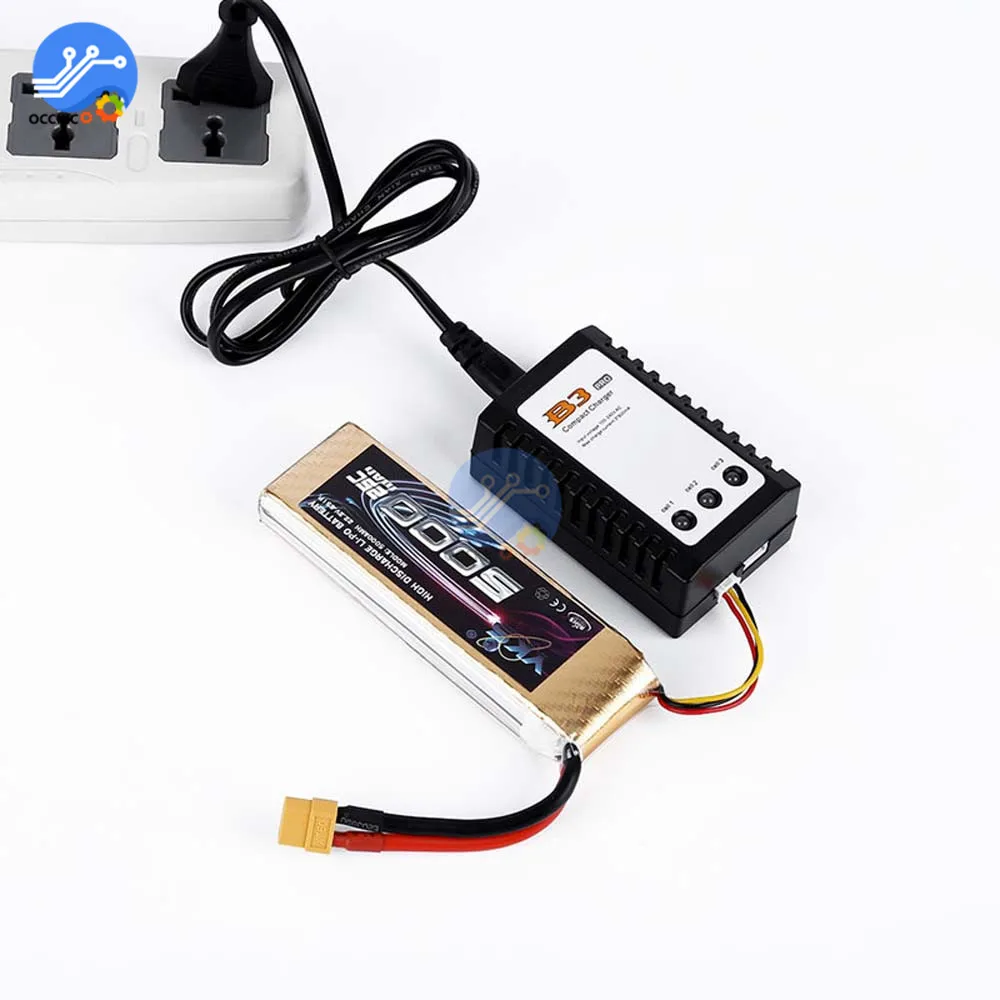 Зарядное устройство Lipo для iMaxRC iMax B3 Pro Compact 2S 3S 10 Вт 20 110 240 В переменного тока