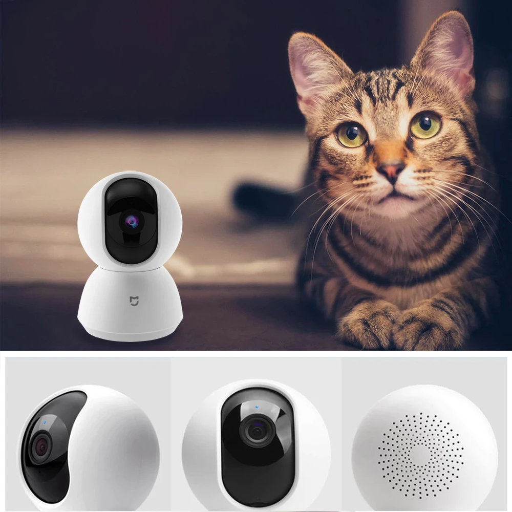 Обновленная версия оригинальная умная ip камера Xiaomi веб 1080P WiFi панорамирование