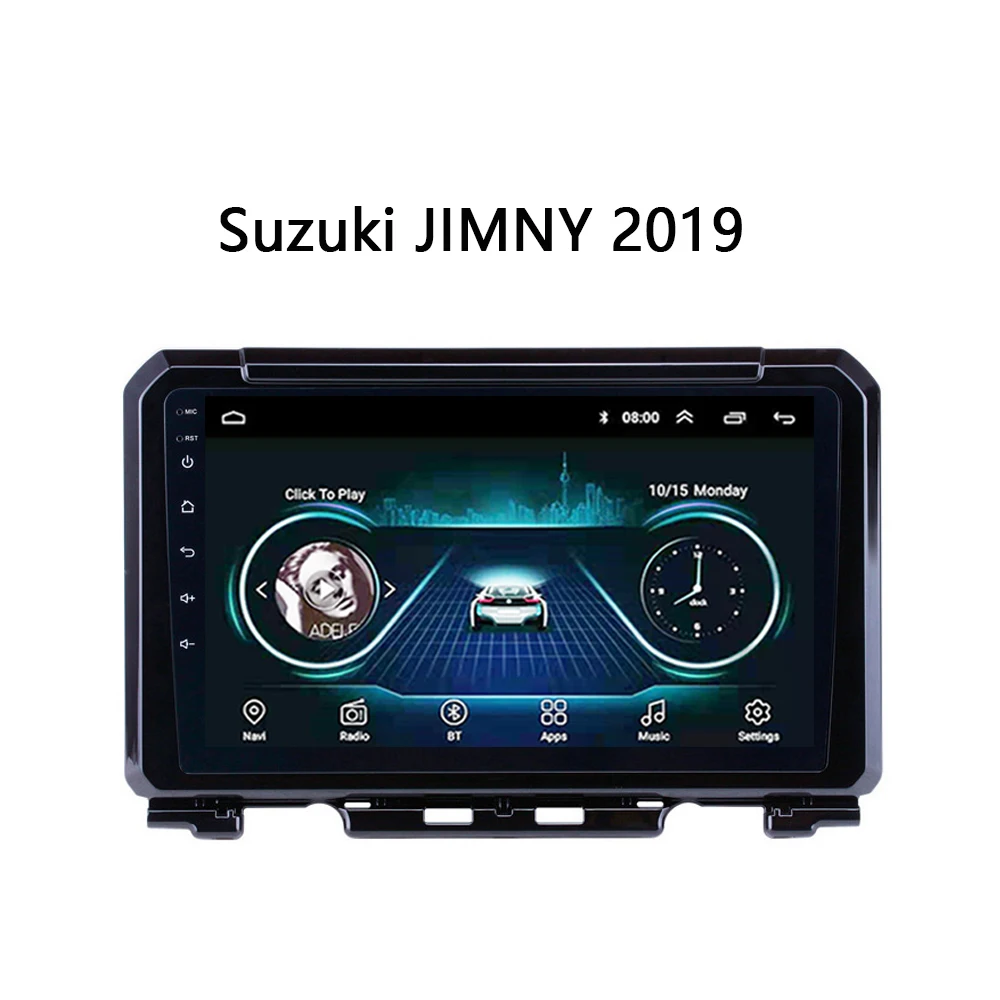 Автомобильный DVD плеер для Suzuki JIMNY 2019 Android Maruti Ertiga автомагнитола 2.5D с сенсорным