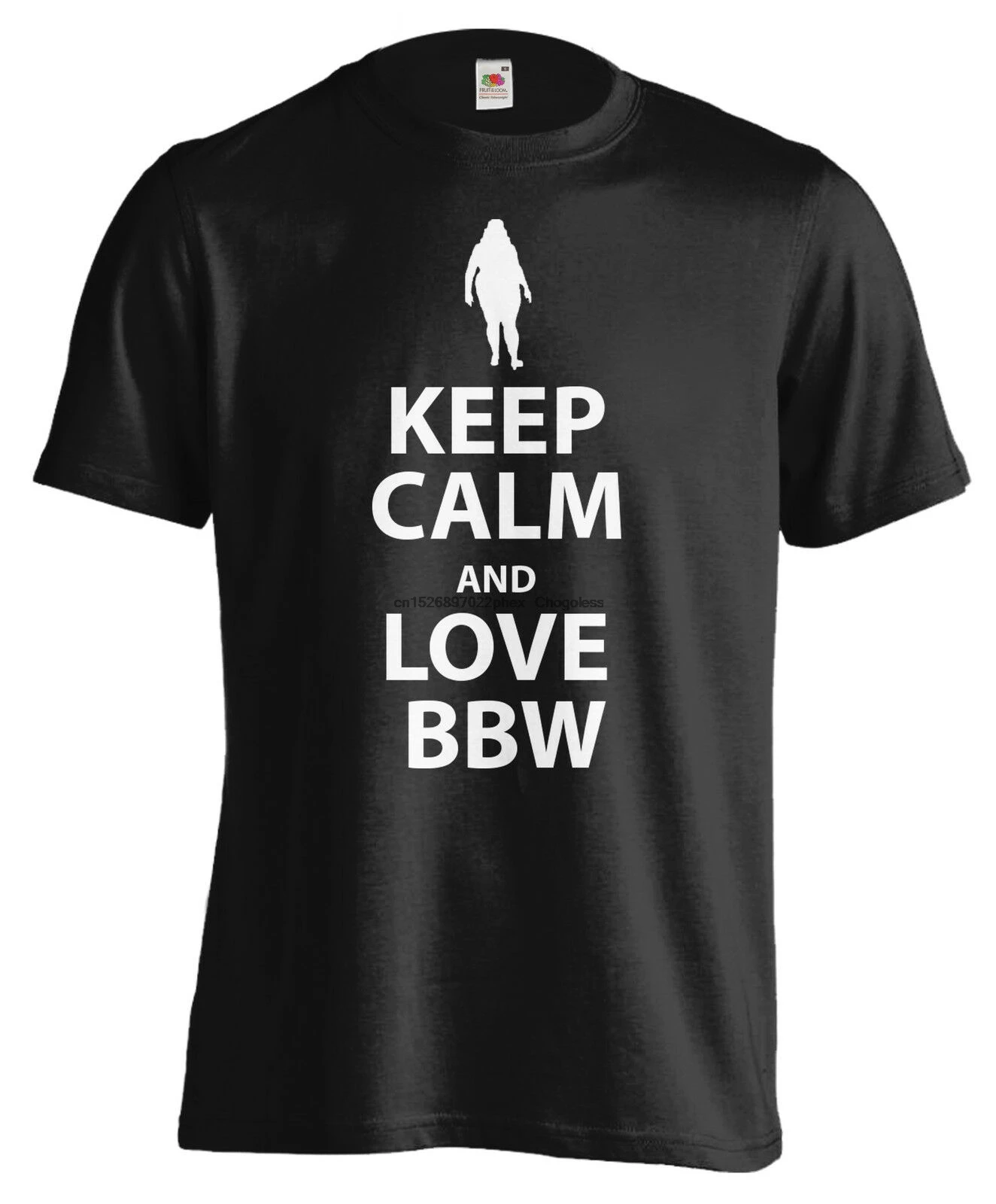 Футболка с надписью Keep Calm and Love BBW 100% крутая забавная модная мужская футболка |