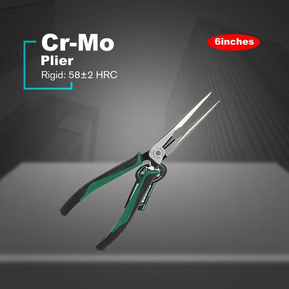 LAOA CR MO плоскогубцы с длинным носом комбинированные рыболовные кусачки для