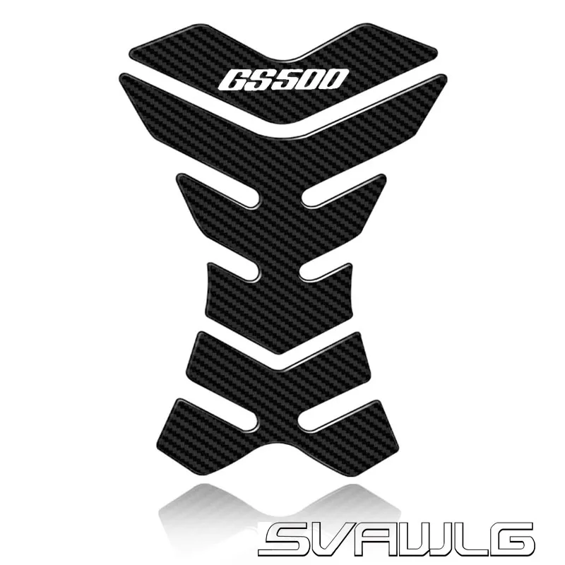 

New 3D Carbon-look Motorcycle Tank Pad Protector Decal Stickers Case for GS500