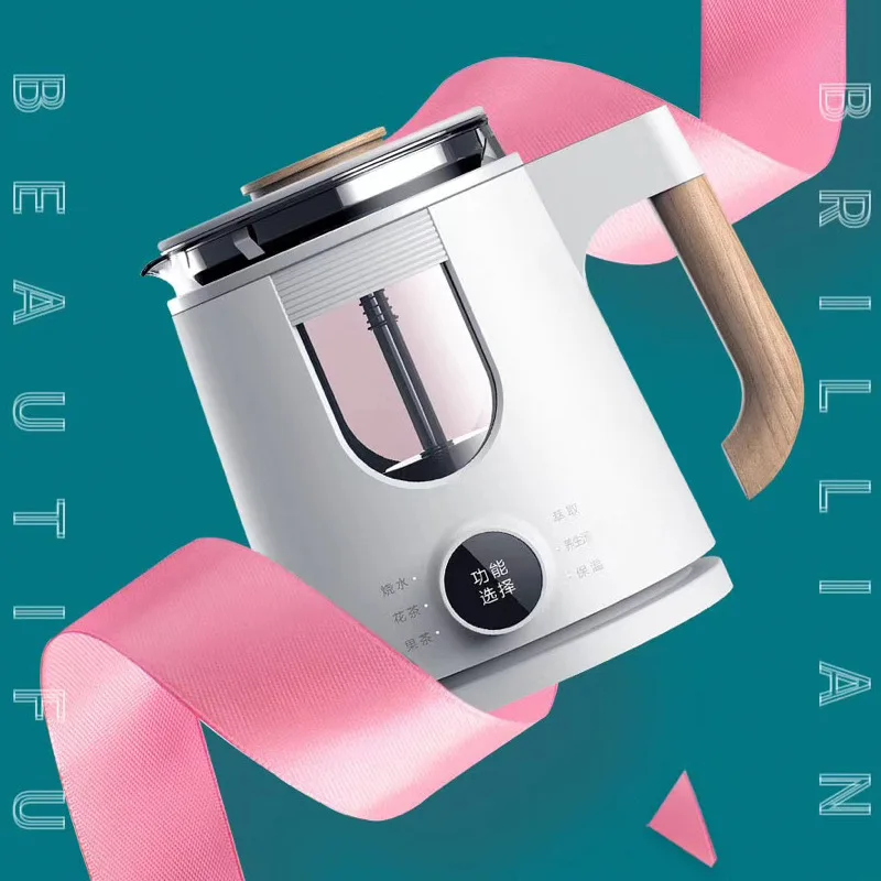 Многофункциональный Электрический чайник 220 В домашний стеклянный для здоровья