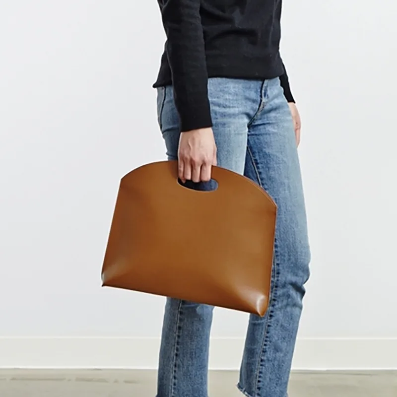 

New style women's bag handbag fashion simple hand bag feminine temperament file bag women's briefcase handbags women bags