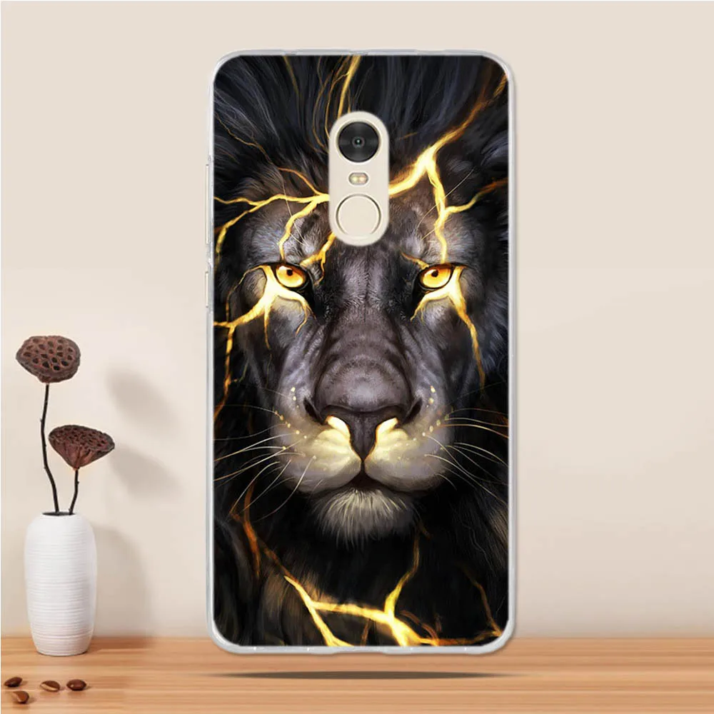Чехол для Xiaomi Redmi Note 4 мультяшный Мягкий силиконовый чехол защитный xiomi redmi note 4X