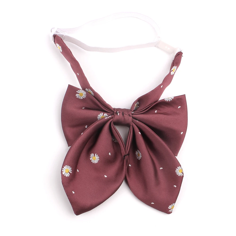 Новинка галстук-бабочка с узором Dasiy повседневный для женщин форма-бабочка