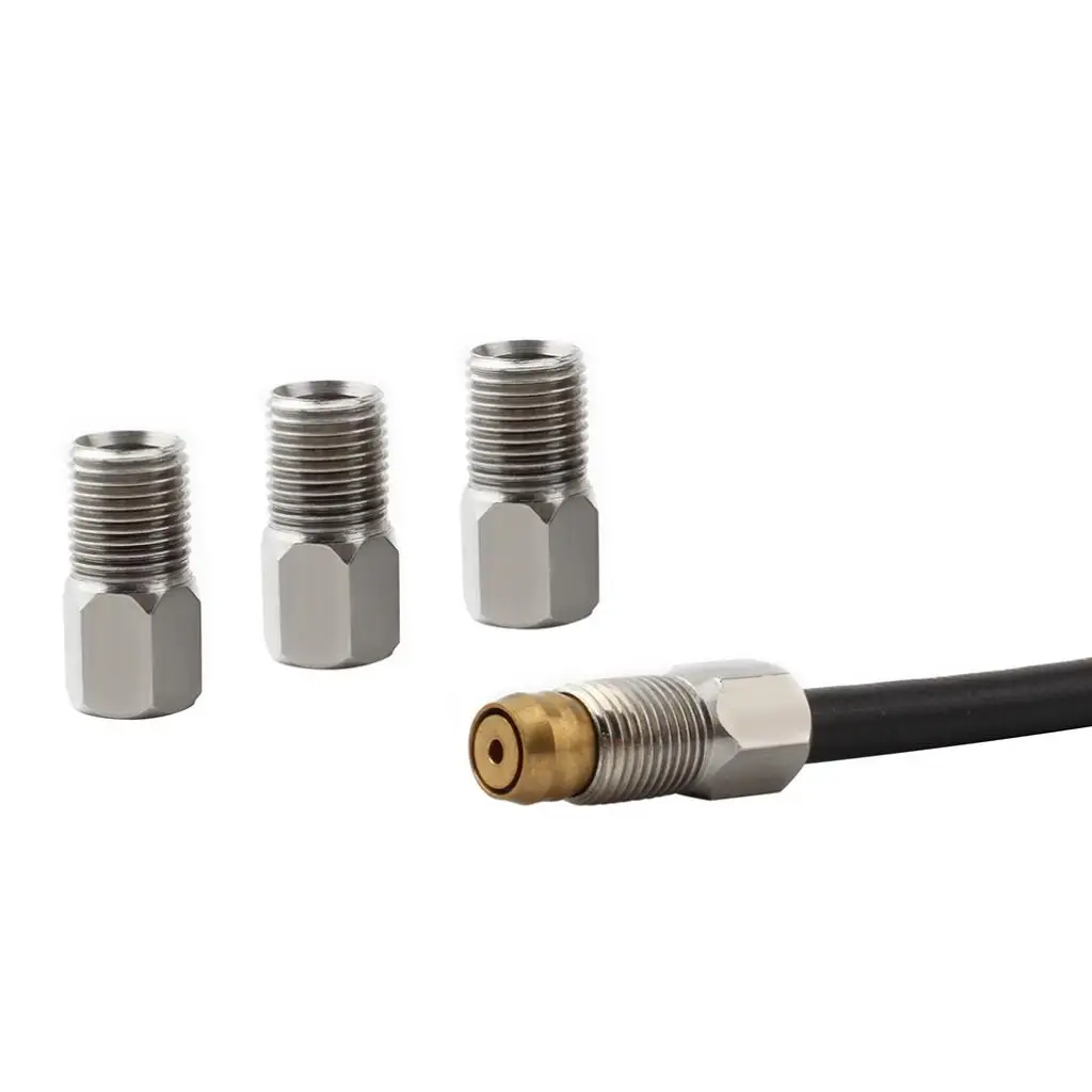 Велосипедный тормозной шланг соединитель масла дискового тормоза трубы винты