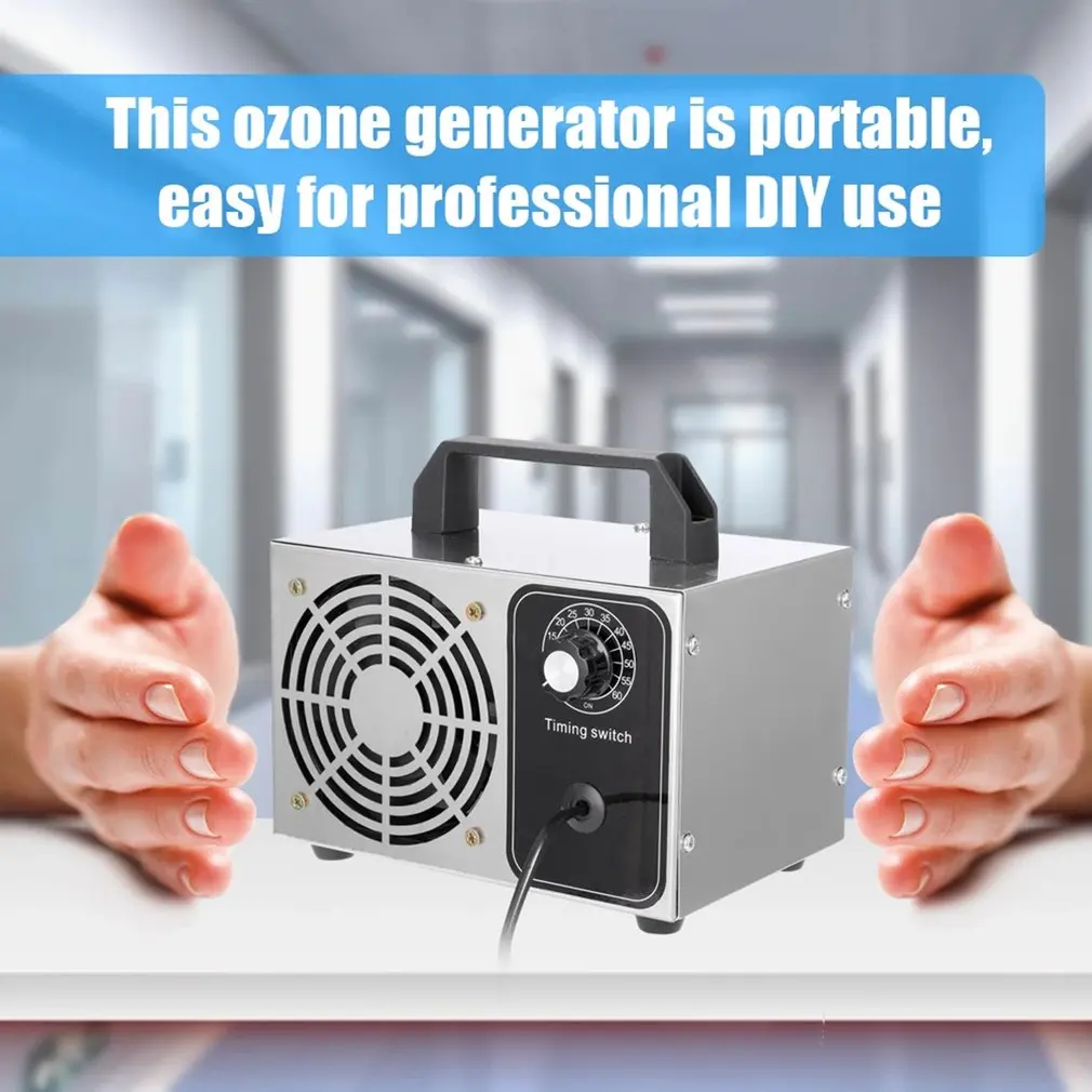 

220V Ozone Generator Ozone Machine Ozonator Air Purifier Cleaner Disinfection Sterilization Remove odor O3 Ozonizador Household