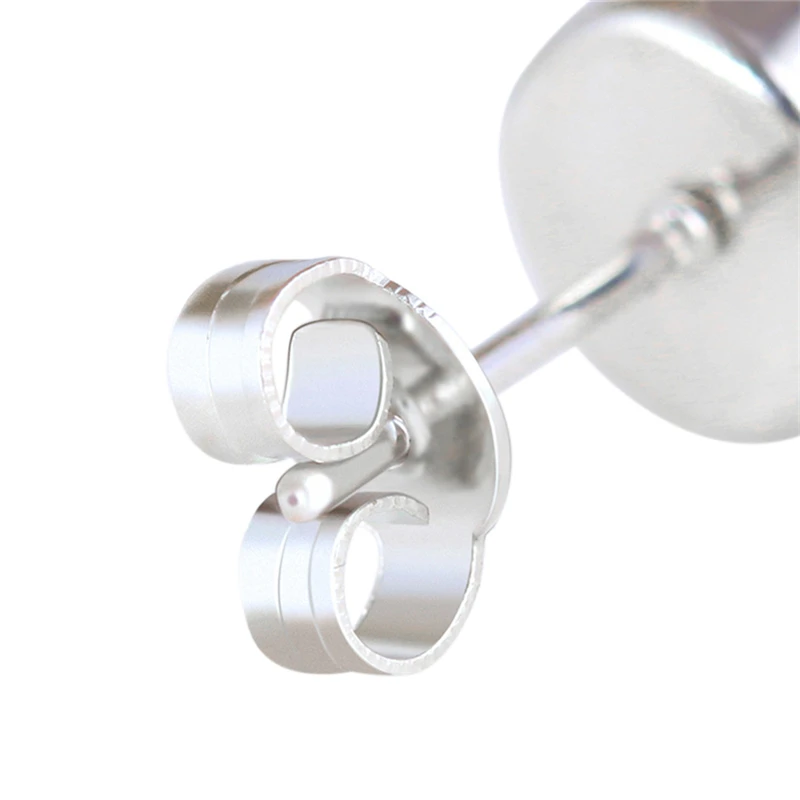 6 пар Классические черно-белые кубические серьги-гвоздики набор модные серьги из