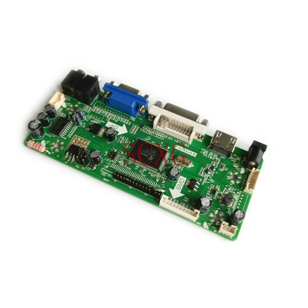 

M.NT68676 drive controller board LCD display 1440*900 2CCFL DIY Kit Fit N170C1/N170C3/N170C4 LVDS 30 Pin DVI VGA HDMI-compatible