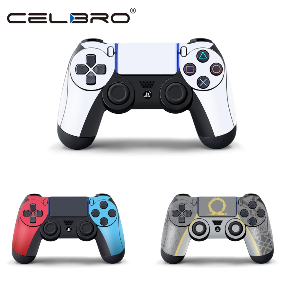 Накладки на кожу для PS4 виниловые наклейки геймпада PlayStation 4 Dualshock джойстик Slim Pro