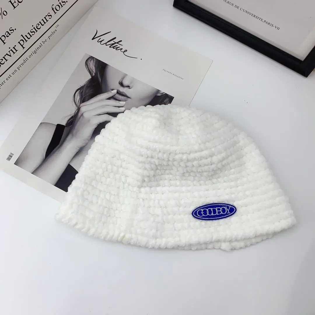 

Women Winter Berets Plaid Retro Style Berets Women Stitching Soft Warm Hat Women Collapsible Hat Japanese Outdoor Painter Hat