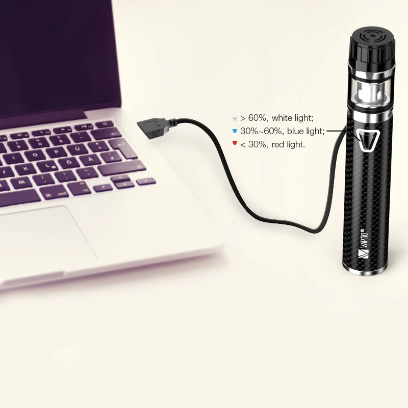 Бесплатная доставка Vaptio соло F1 комплект пара ручка Встроенный 1650 мА/ч Батарея 2 мл