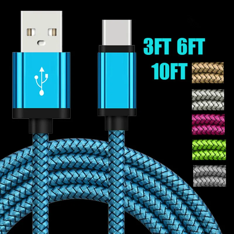 Кабель Micro USB 2A Type C зарядный кабель для мобильного телефона 1 м 2 3 8 контактный Iphone Xr
