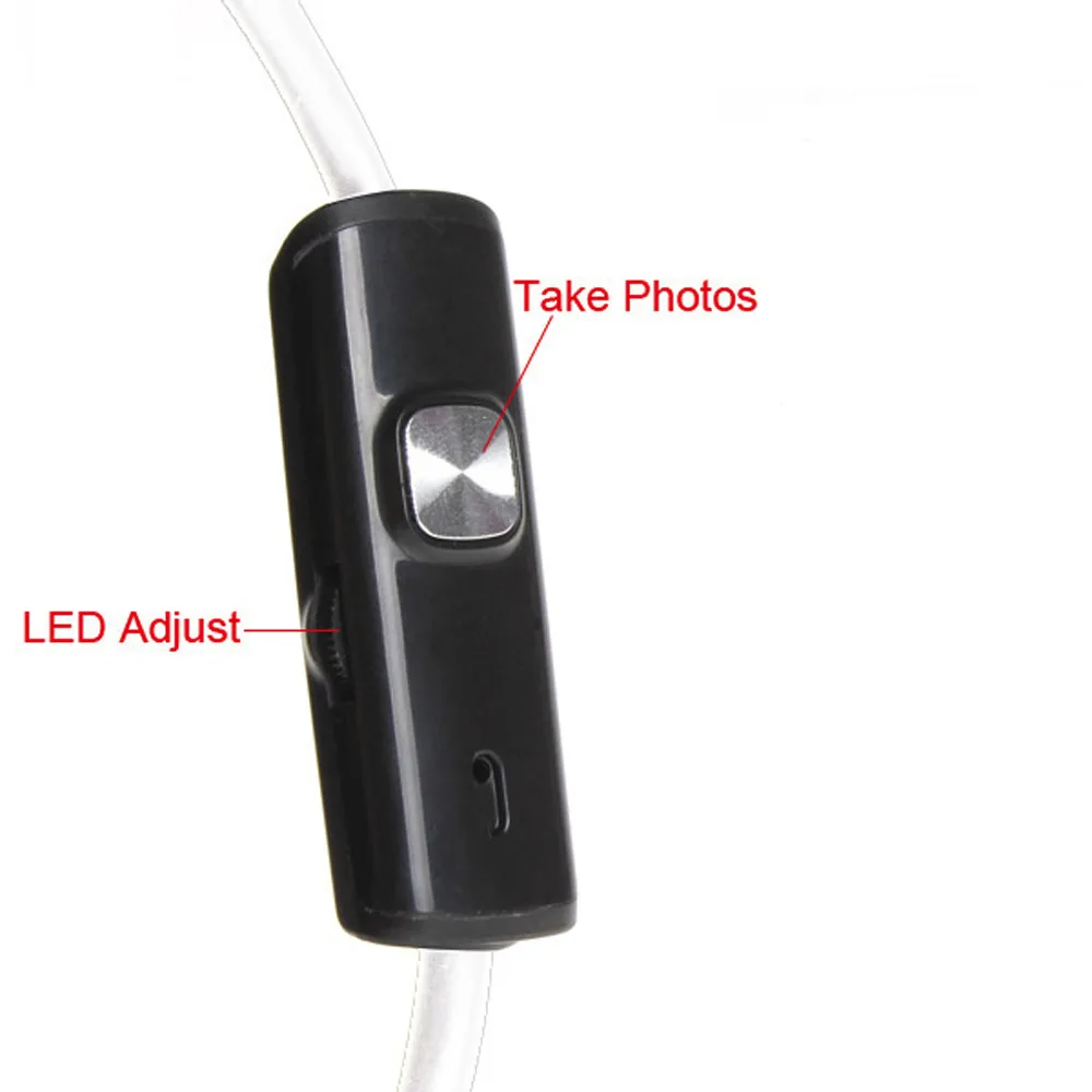 5 мм эндоскоп Камера гибкий IP67 Водонепроницаемый инспекциионный бороскоп для