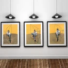 Триптих Фрэнсиса бекона-качество галереи-три светящихся Фрейда-Декор для стен-доступно несколько размеров