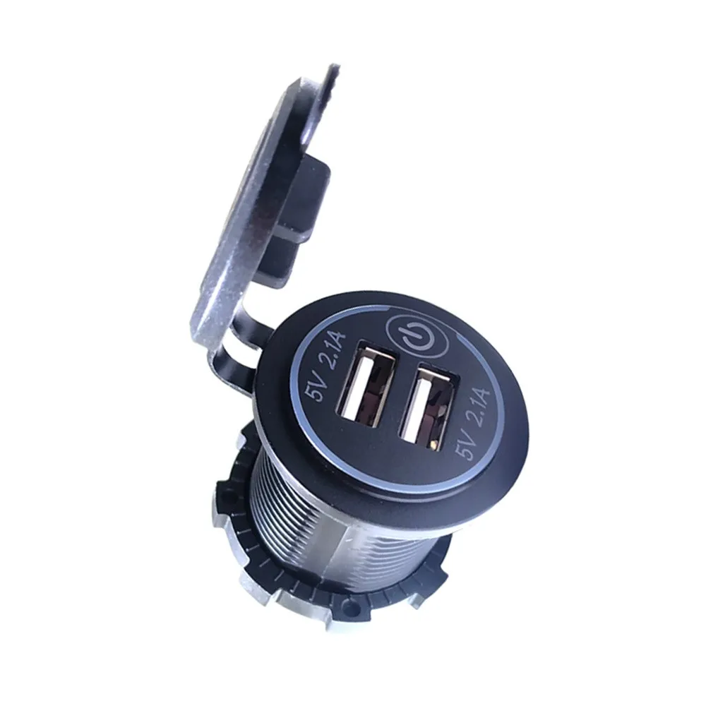CARPRIE 2020 новая горячая распродажа 4.2A Dual USB розетка для автомобильного зарядного