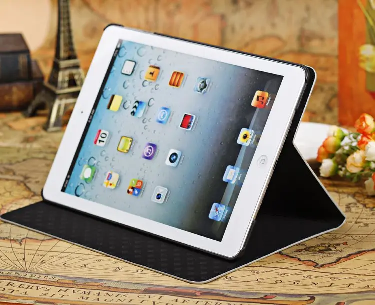 Чехол книжка для 2016 iPad Pro 9 7 Роскошный чехол из крокодиловой кожи защитный A1673