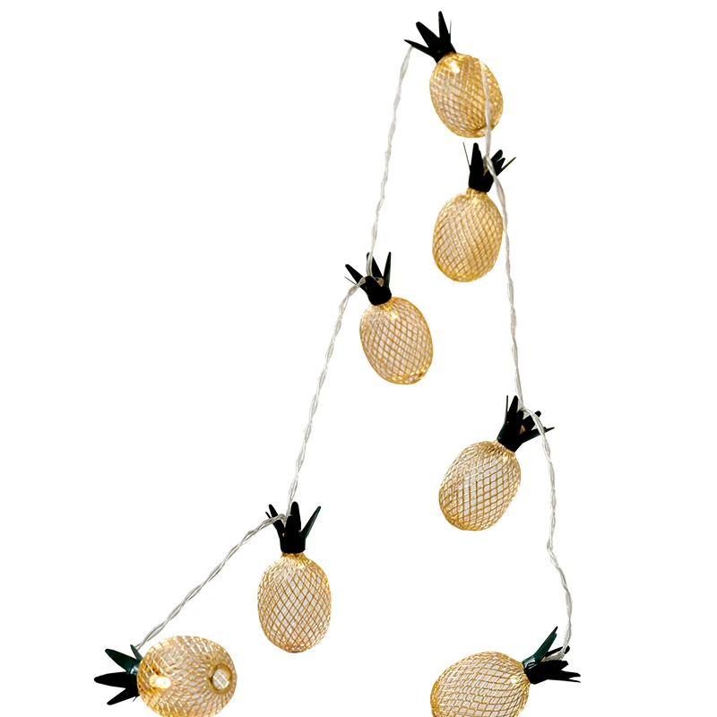 Светодиодный в форме ананаса маленькая лампа Ins Северная Европа комната