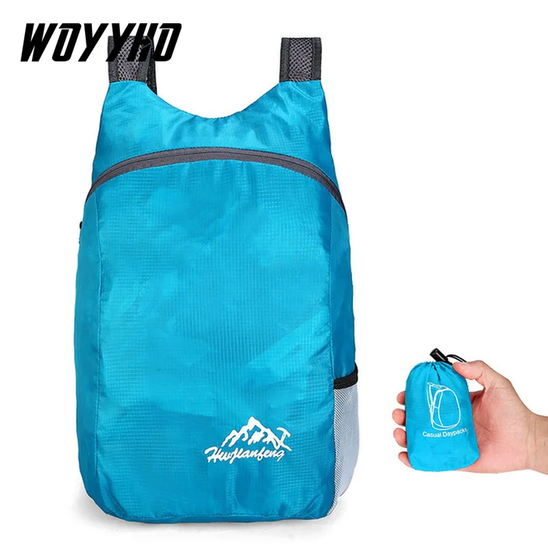 Складной ультралегкий рюкзак 20 л для мужчин и женщин водонепроницаемый