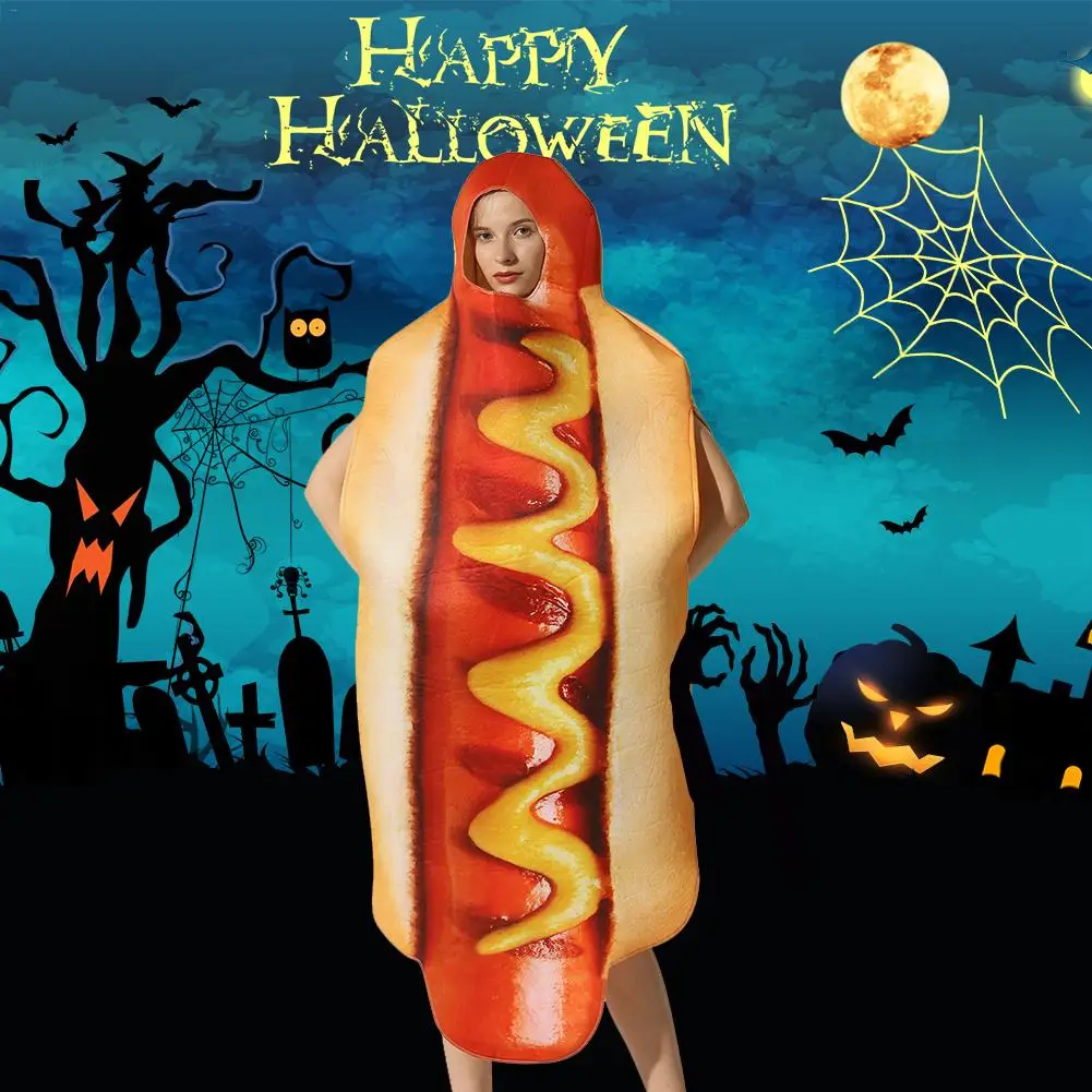 2019 горячая собака тайский костюм европейский и американский взрыв праздничное